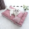 Camas de gato Móveis Cama de gato Cama de gato espreguiçadeira macia Casa de animais de estimação para cães gatos aconchegam adormecida sofá de cachorro quente cachorrinho canil colchão de cachorro