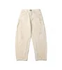 Pantalon de taille plus masculin Round Coul Broidered and Printed Polar Style Summer Using with Street Pure Cotton 221E