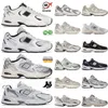 Chaussures Running New Men 530s Femmes 530 White Black Leather Deails Silver Cream Grey Matter Harbor Steel Blue Sea Salt Mens Trainers Sports Sneakers