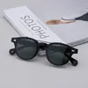 Sunglasses High Quality Acetate Original Japanese Artisan Decorative Glasses Optical Frame Retro Square Clip On Rivet Connection