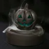 Fragrance Lamps Led Light Halloween Pumpkin Color Changing Windproof Backflow Incense Burner Aromatherapy Censer Creative Home Decoration Gifts T240505