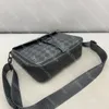 Klassieke flip cover messenger tas ontwerper heren tas hoogwaardige leerbedrijf crossbody tas grote capaciteit mannen kussentas aktetas