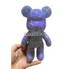 Stitch Rhinestone Bear Pack de bricolage 18cm 22cm 24cm Diamond Paining Crystal Doll Gift Gift Mosaic Broidy Birthday
