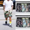 Nowy Hip Hip Hop Hipster Bieber Hawaiian Beach Spods Hip Hop Vacation Lose Shift Floral Shorts J240506