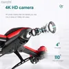 Drones V10 RC Mini Drone 4K Profissional HD Câmera FPV Drone com câmera HD 4K RC Helicóptero Four Helicopter Toys WX