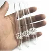 Palenie szklane filtra ratuj platforma paznokci nc Zestaw Hookah Akcesoria przezroczyste końce
