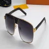 Nouvelles lunettes de soleil créatrices de mode 2338 Temples imprimés en cuir carré en cuir populaire Top Quality de qualité UV400 Protective Eyewe 3323