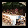 テーブルクロス4PCS使い捨てプラスチックテーブルクロスランナー結婚式の誕生日パーティーの装飾用サテンセットサテン