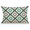 Geometrische exotische ethnische Vintage -Kissenbezug Boho Print Kissenabdecksofa Schlafzimmer Dekor 240506