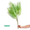 Fleurs décoratives 90 cm (35 pouces) Paradise artificiel artificiel Palme Plante tropicale Plastique Green Christmas Home Garden Room Decoration