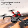 Droni Nuovo V168 8K Flusso ottico Drone G Posizionamento Aerial Camera Aerial FPV Affangola angolare Brushless Hover WX WX