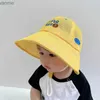Kappen Hüte Sommer Mesh Baby Eimer Hut Cartoon Bären Buchstaben Sonne Hut
