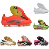 Männer Fußballschuhe Ultra-Licht bequeme Knöcheltraining Sport Stollen Gras Rasen Futsal Long Spikes Top-Quality-Fußbootstiefel Größe 35-45