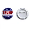 Wnętrza dekoracje S 9 typów metalowej odznaki przycisku Enamel Pins Ameryka Prezydent Kampania Republikańska Polityka broszka biżuteria otdr2