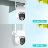 Webcams 8MP WiFi Camera Dual Lens Ptz IP Camera Night Vision Human Detection CCTV WiFi Surveillance Camera's Beveiligingsbeschermingscamera's