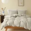 Duvet Cover 3pcs 100% French washable linen quilt cover, comfortable, breathable, pilling-free, durable and wear-resistant, suitable for bedroom hotels.