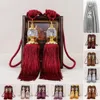 2pcs занавес Tieback Tassels Tassels Tassels Window Crapes украшения кисточки Tiebacks Tie Ascessy 240429