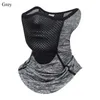 Cycling Caps Sun UV Protection Bike Mask Fashion Ice Silk Windproof Dustproof Motorcycle Scarf Solid Color Breathable Balaclava Summer