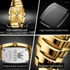 Montre-bracelets OELVS 7006 MONTRE MENSE TOP TOP LURXE ARRÉPRÉE GOLD TUNGSTEN SEAVER BAND CALENDRIE BUSINES