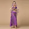 Stage Wear Dance Accessoires Belly Performance Veil Hoofdtooi Xinjiang Set Exotic Sjalf Cover Face
