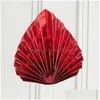 Cake Tools 1pcs Paper Fan Topper Gold Palm Leaf Birthday For Wedding Cupcake Toppe Kid Party Decorations Drop Delivery Home Garden K DHUA7