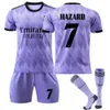 Football Jersey 22-23 season Real Madrid home and away number 9 Benzema 10 Modric football jersey adult children's set