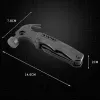 Hammer Pocket portable Claw Multitool Hammer Hammer en acier inoxydable Outils utilitaires de survie en plein air