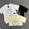 高品質のオリジナルルーダーデザイナーTシャツトレンディブランドデザインカジュアルな半袖男性レディースカップルフォグハイストリートルーズTシャツスプリング1：1ロゴ