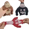 Miniaturen Big Giant Antistress Orangutan Zappet Toys Squishy Toys Elastic Affe Lustige Gorilla Stress Relief Games Mini Spielzeug für Kindergeschenk
