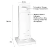 Meters Hygrograph voor binnengebruik/touchsensitieve LCD -display/comfortindicator, temperatuur- en vochtigheidstrendindicator