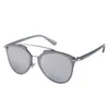 Sonnenbrille Schnittkante modische flehbare Brillendesigner -Stile Frauen UV -Schattierung UV400