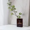 Вазы северный стиль цветочный ваза акриловый дизайн книги для домашнего офиса декор уникальные любители подарков элегантные