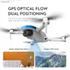 Drones New S6s Mini G Drone 4K Professional Dual HD EIS Camera Optical Flow 5G WiFi Brushless Polding Four Helicopter RC Helicopter Toy Drone WX