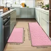 Tapetes 1pc Pebble Padrive Strip tira banheiro sala de estar de cozinha tapete de tapete de tapete macio não deslizamento Família rápida seca