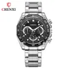 Chenxi Morning Fashion Watch Mens Sports Multi Functional Glow Steel Band Quartz Fangsheng Clock