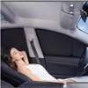 Auto Sun Shade Side Window Privacy Tascy per Tesla Modello 3 S X Y 2022 2021 Fronte Porta Porta Paradone Delivery Delivery Drople Delivery Otn2n