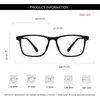 Dofta Ultralight TR90 Glasögon Frame Men Optical Myopia Gereglasses Male Plastic Reccept Eye Glasses 5196a 240411