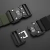 l Ceinture tactique pour libération rapide ceinture militaire extérieure pour accessoires de sports en nylon doux et authentiques ceinture noire pour hommes et femmes J0506