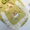 Hundkläder Summer White Dogs Clothes Squirrel Vest Pet Clothings Fashion Cotton Clothing Super Small Puppy Cute Chihuahua Print H240506