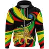 Heren Hoodies Sweatshirts Ethiopian Lion Badge Mens Grafische hoodie Zipper Hoodie Fashion Street Kleding Ethiopische ritssluiting Sportshirt Heren Hoodie Zipper Q240506