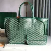 Totes Bag designer modish Goy Artois Totes Bolsas Bolsa feminina Couro casual Capacidade Mã