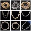 Pass Diamond Tester Fashion Jewelry Necklace 925 Sterling Silver Wholesale Moissanite Cuban Link Chain Necklace