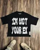 T-shirts masculins American Hiphop Graphic t-shirts imprimer surdimensionné gothique HARAJUKU Strtwear Smart Casual Graphic Y2k Tops Goth Men Clothes T240509