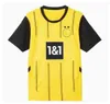 Dortmunds 23 24 футбольные майки детские комплекты четвертый 4th Special Sancho 2023 2024 Cup Trikot 50th Anniversary Football Room Home Away Threit Haller REUS Moukoko Brandt Sets