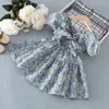 Style d'été Petite fille robe de princesse moes