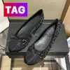 Channeles buty buty swobodne designerskie sukienki damskie ccs spiczasty palce sandały tkanina tańce tańce pompki zszywki jambsin płaskie zjeżdżalnia luksusowy zjeżdżalnia