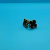 Cheap price and high quality earrings jewelry popular lucky four leaf clover earrings vanly fadeless versatile highend with common cleefly