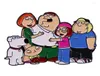 Broschen Familie X Guy Emaille Pin Lustige Cartoon Animation Comedy Brosche Badge Kleidung Hut Rucksack Dekoration Schmuck Accessoires2590656