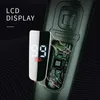 電気シェーバーKemei LCD Dislay防水電気シェーバー
