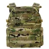 1000D Nylon Fabric Quick Releaseerbaar 6094K Tactical Vest met Triple Magazine Pouch 240430